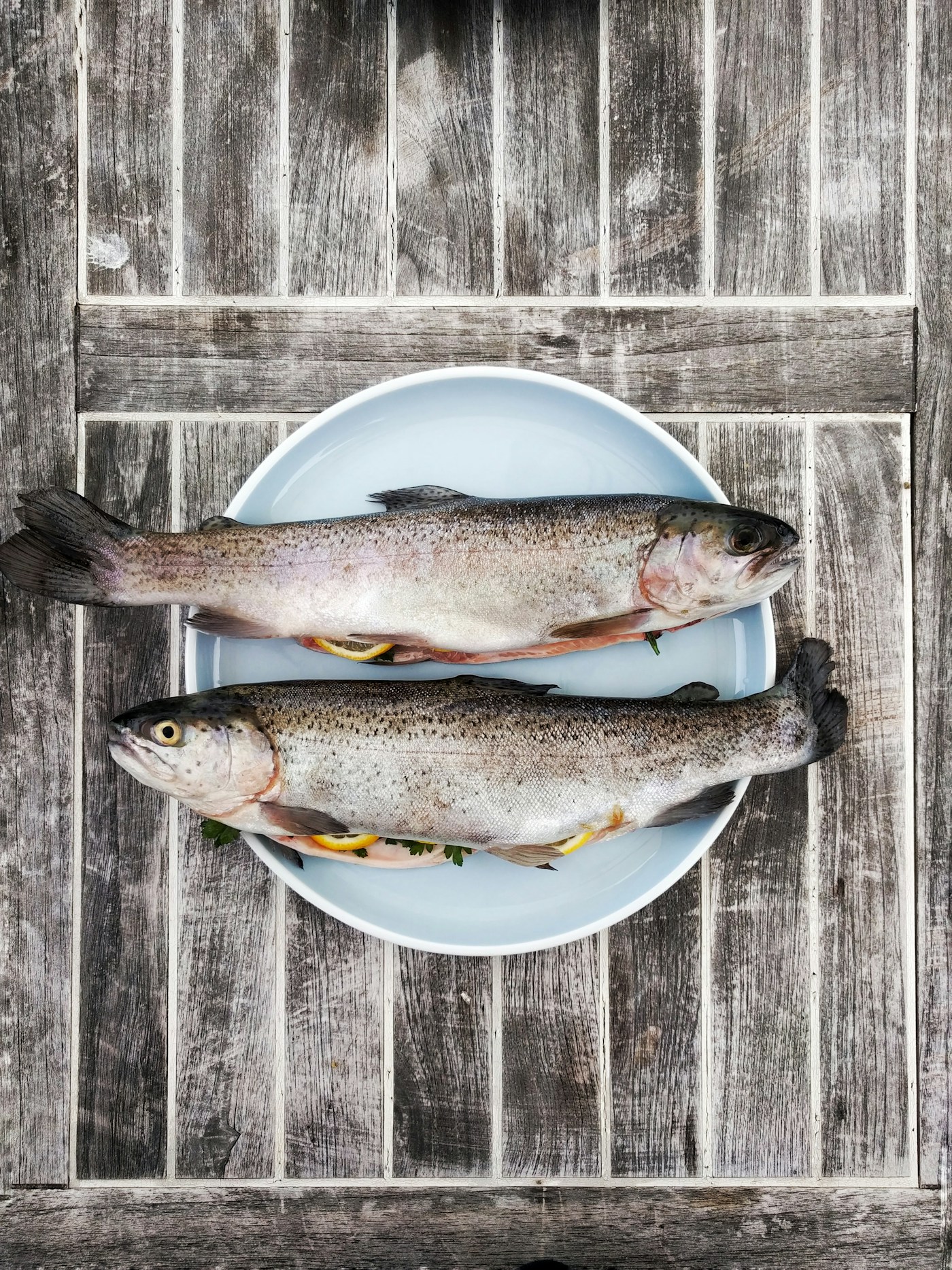 An example of a prepared fish dish